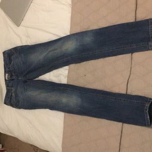 Mossimo distresses skinny jeans